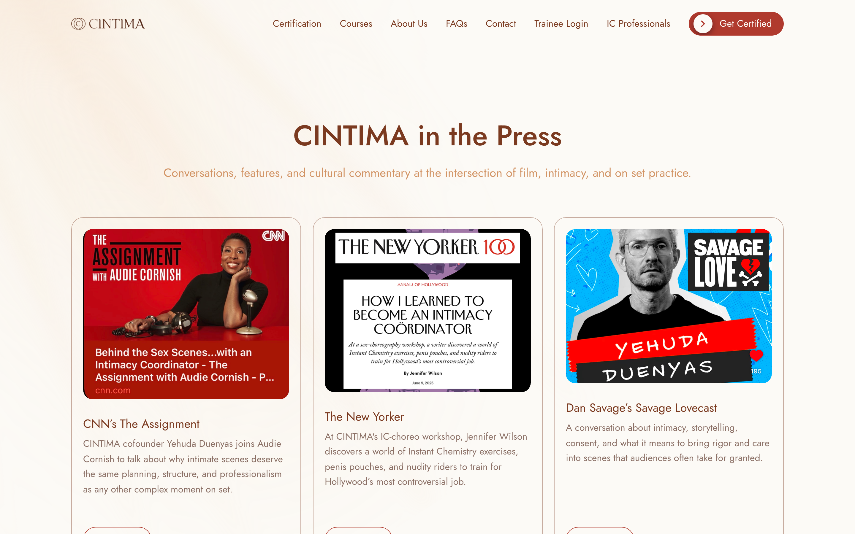 CINTIMA