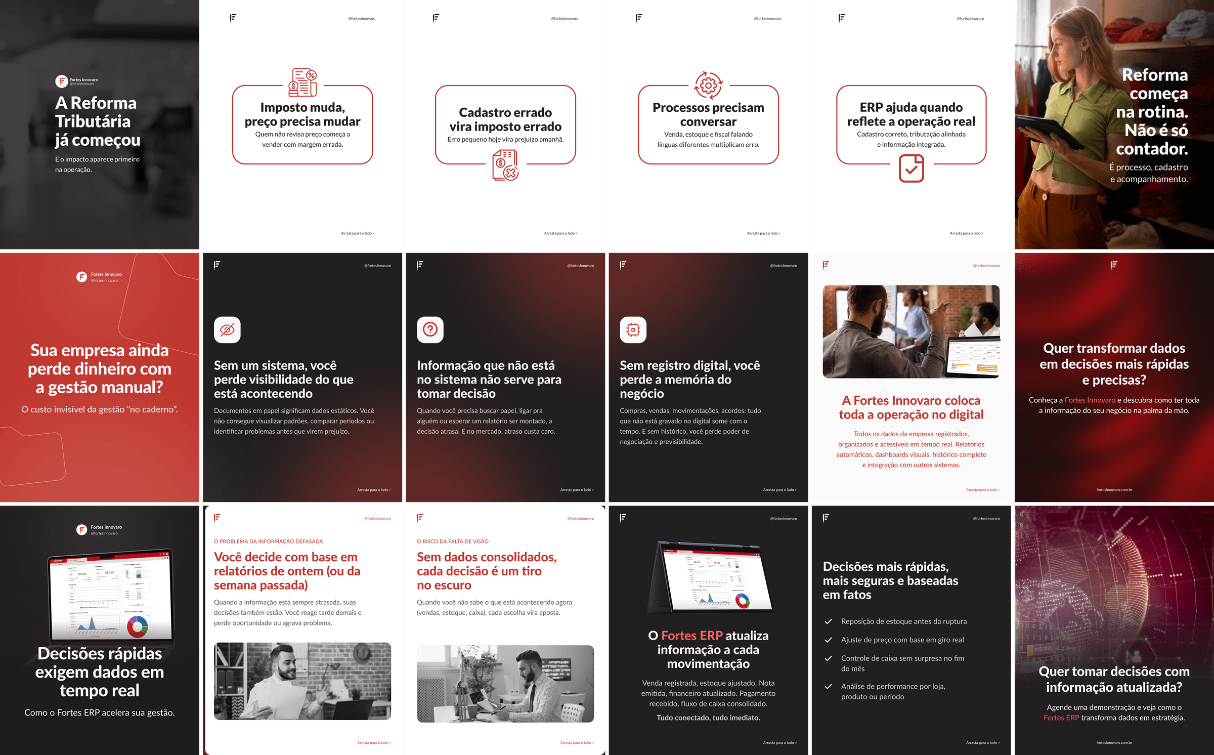 Fortes Innovaro, social media