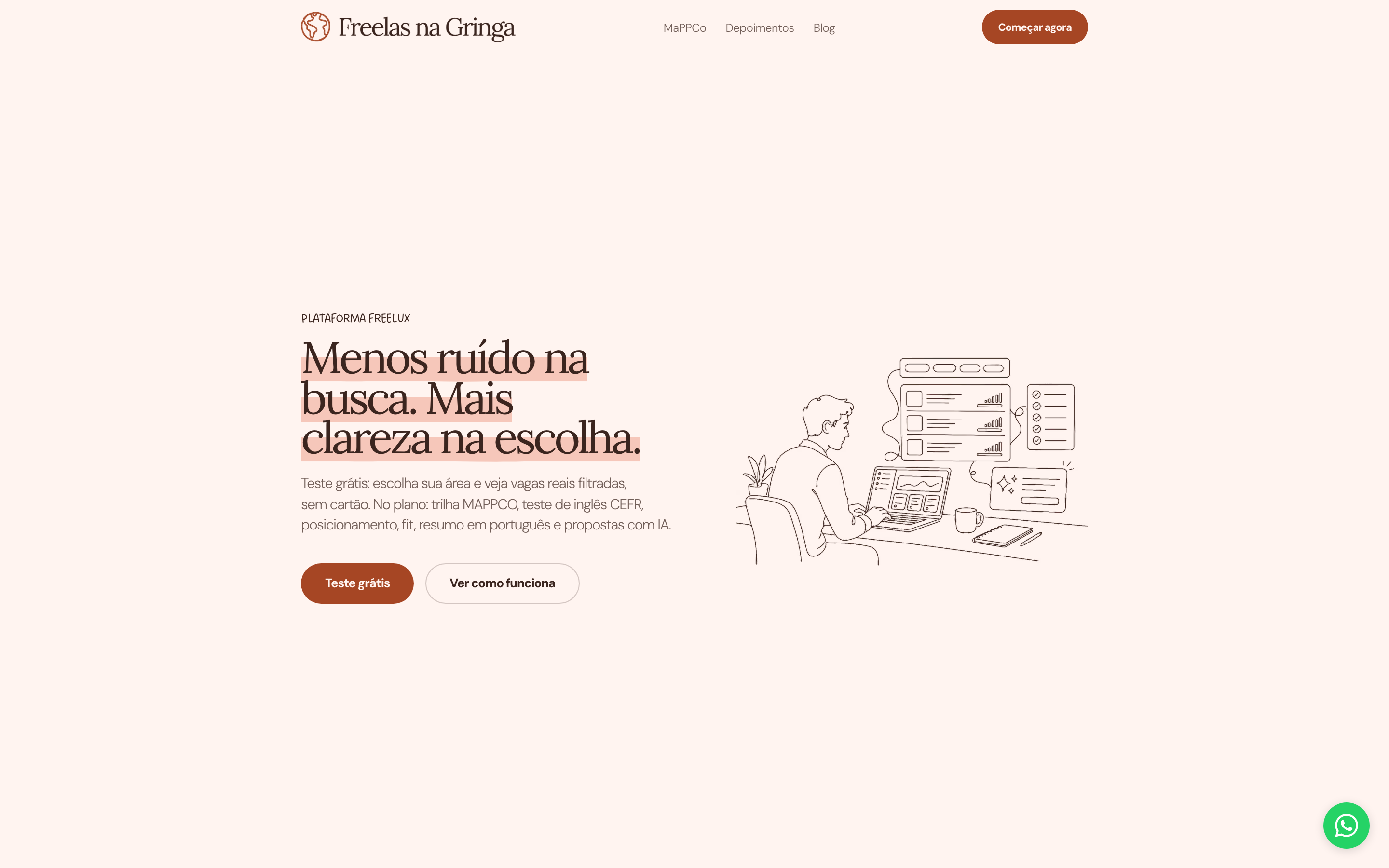 Freelas na Gringa