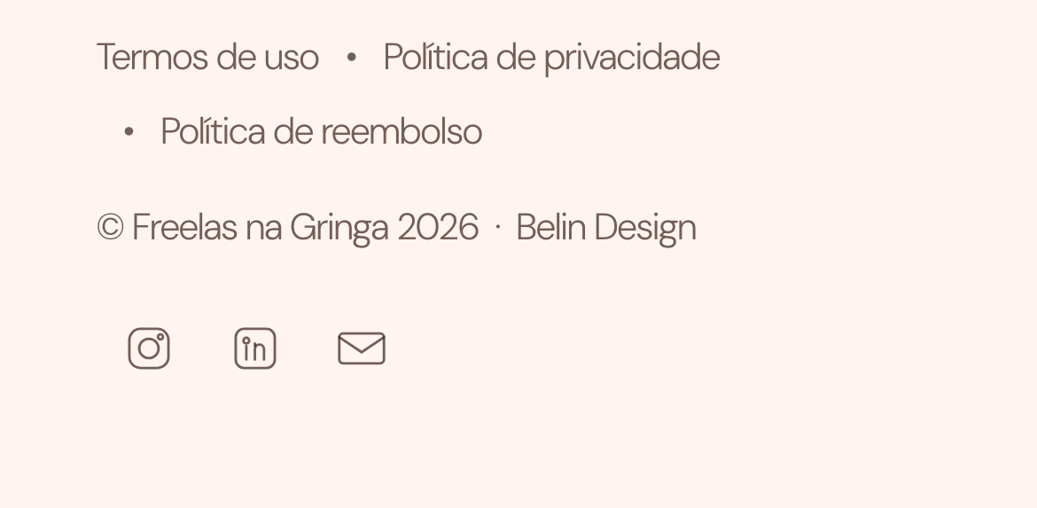 Freelas na Gringa, homepage mobile (trecho 4)