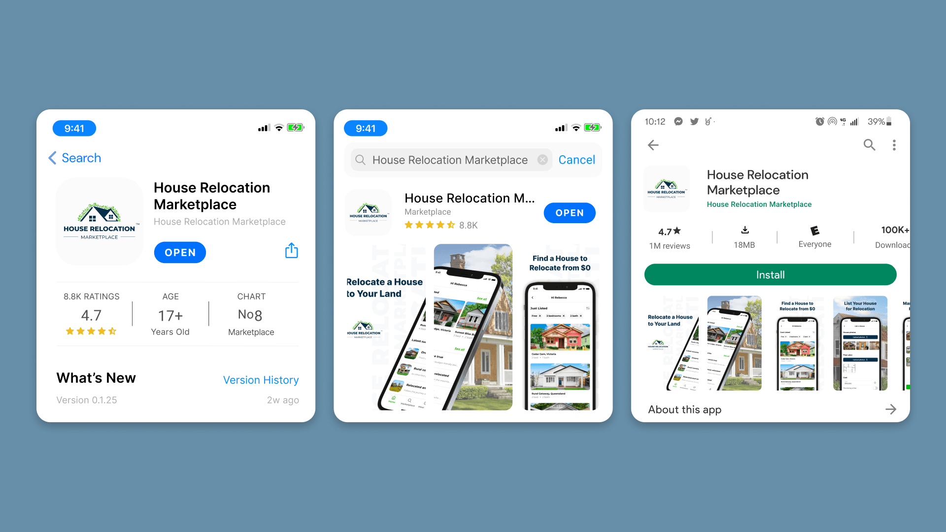House Relocation Marketplace