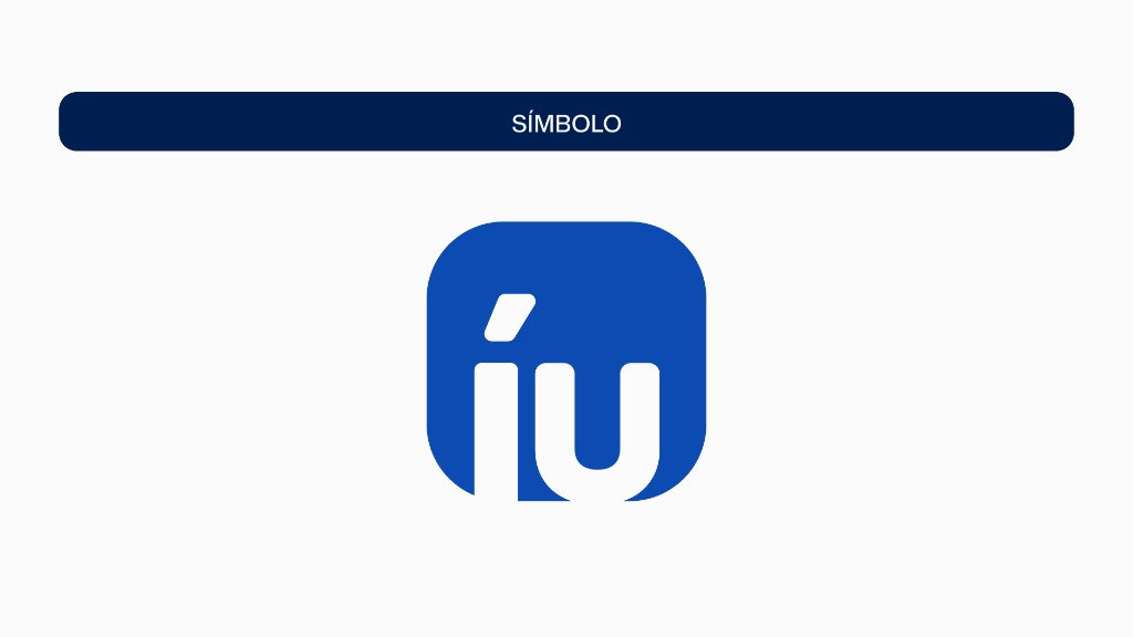 Símbolo iu de Íntegra Utilities en un cuadrado azul