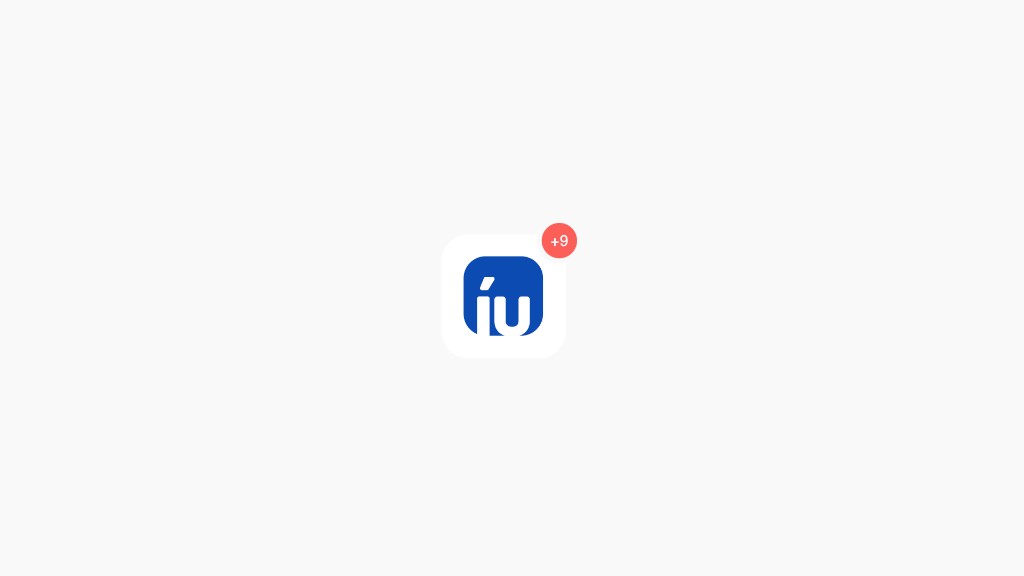 Ícono de app de Íntegra Utilities con el símbolo iu