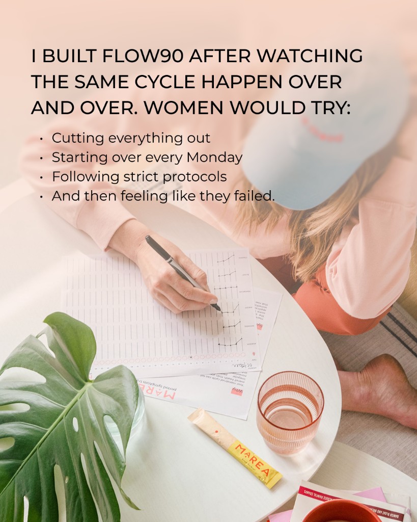 Marea Wellness, Why I built FLOW90