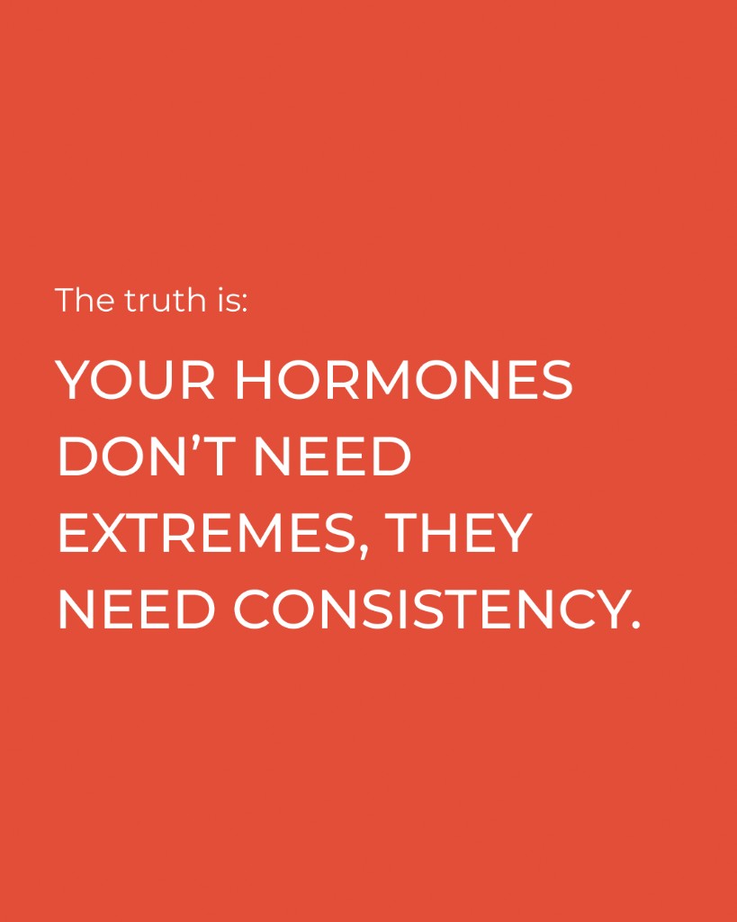 Marea Wellness, Hormones need consistency