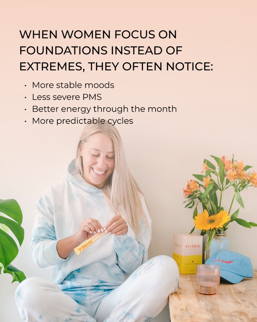Marea Wellness, FLOW90 is for women who are ready