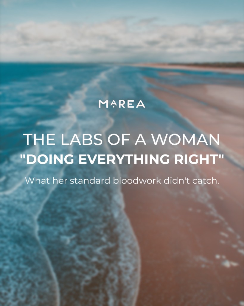 Marea Wellness, The labs of a woman doing everything right