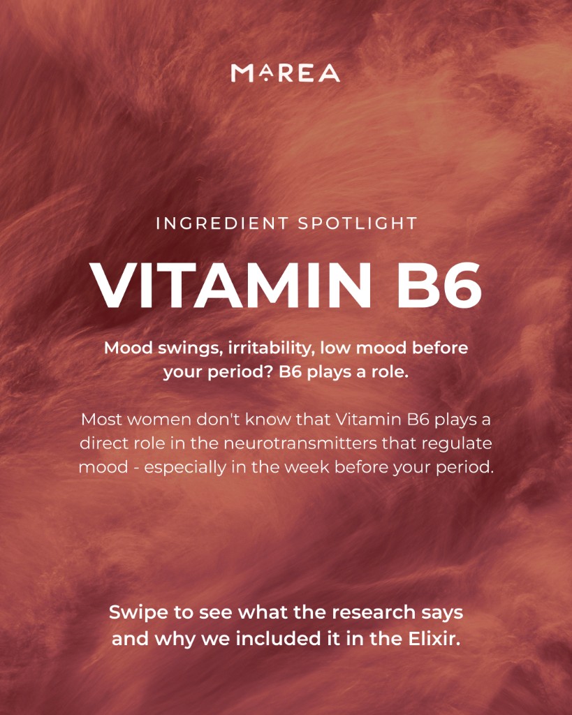 Marea Wellness, Ingredient Spotlight: Vitamin B6