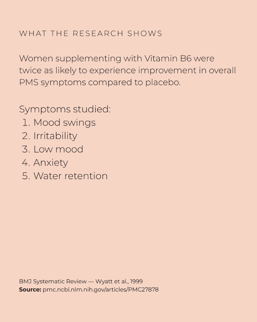 Marea Wellness, How Vitamin B6 affects your mood