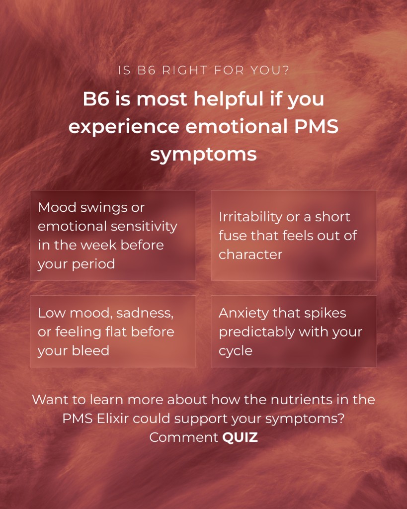 Marea Wellness, Is B6 right for you?, Comment QUIZ