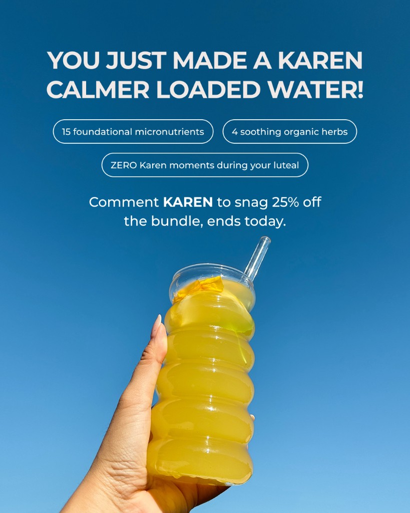 Marea Wellness, Karen Calmer Loaded Water, Comment KAREN