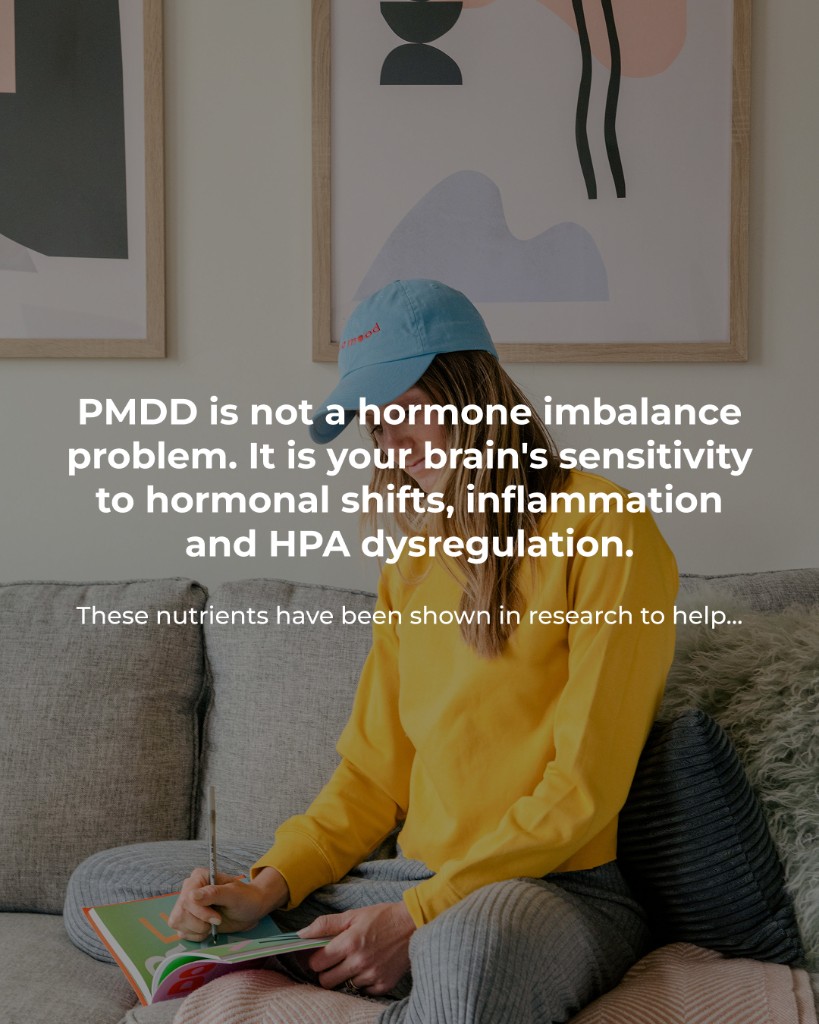 Marea Wellness, PMDD is not a hormone imbalance problem